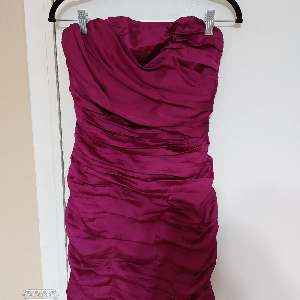 Express magenta dress